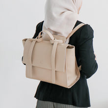 Load image into Gallery viewer, Silvertote Tas Harper Vegan Leather 3in1