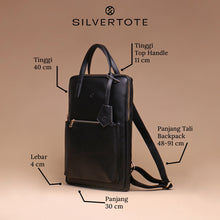 Load image into Gallery viewer, Silvertote Tas Ransel Wanita Spencer Backpack