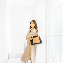 Load image into Gallery viewer, Silvertote Tas Tote Wanita Bella Totebag Green Coffee