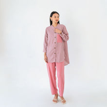 Load image into Gallery viewer, Silvertote Apparel Pakaian Wanita Erin Stripe Set Pants