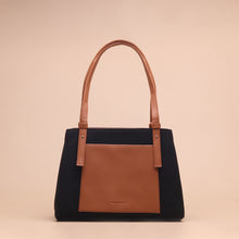 Load image into Gallery viewer, Silvertote Tas Tote Wanita Bella Totebag Black Brown