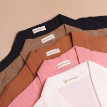 Load image into Gallery viewer, Silvertote Apparel Pakaian Wanita Margot Linen Oversize Blazer