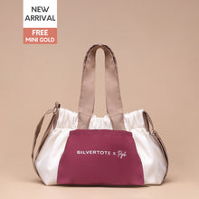 Load image into Gallery viewer, Tas Selempang Wanita Silvertote X Pijeh Lipat