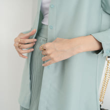 Load image into Gallery viewer, Silvertote Apparel Pakaian Wanita Misaki Plisket Set Skirt