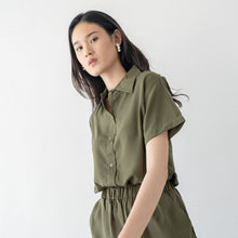 Load image into Gallery viewer, Silvertote Apparel Pakaian Wanita Keiko Short Pants Set