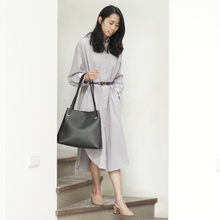 Load image into Gallery viewer, Silvertote Pakaian Wanita Tomoko Linen Dress