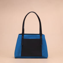 Load image into Gallery viewer, Silvertote Tas Tote Wanita Bella Totebag Blue Black