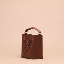 Load image into Gallery viewer, Suri Mini Bucket Bag Brown