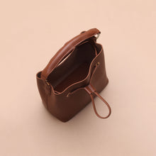 Load image into Gallery viewer, Suri Mini Bucket Bag Brown