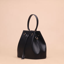 Load image into Gallery viewer, Silvertote Tas Bucket Wanita Lexy Bucket Bag Black