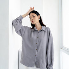 Load image into Gallery viewer, Silvertote Apparel Pakaian Wanita Millie Long Sleeve Top