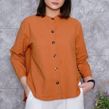 Load image into Gallery viewer, Silvertote Apparel Pakaian Wanita Selma Linen Top