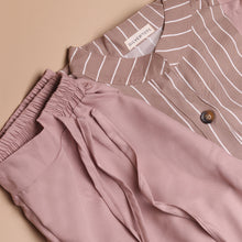 Load image into Gallery viewer, Silvertote Apparel Pakaian Wanita Erin Stripe Set Pants