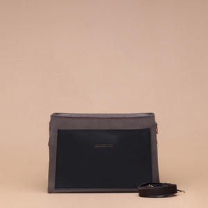 Silvertote Tas Selempang Wanita Jess CB Sling Bag Ash Grey-Black