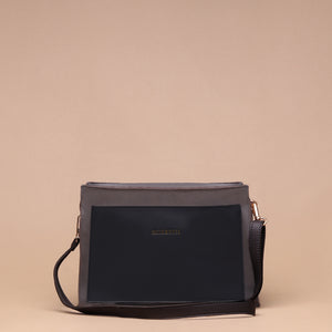 Silvertote Tas Selempang Wanita Jess CB Sling Bag Ash Grey-Black