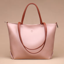 Load image into Gallery viewer, Ivonne Tote Bag Pink Brown
