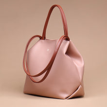 Load image into Gallery viewer, Ivonne Tote Bag Pink Brown
