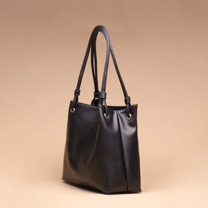 Silvertote Tas Tote Wanita New Mona Black