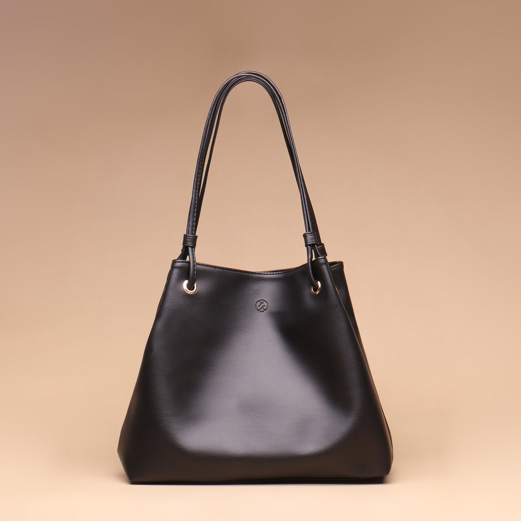Silvertote Tas Tote Wanita New Mona Black