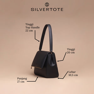 Tas Bahu Wanita Silvertote Mika