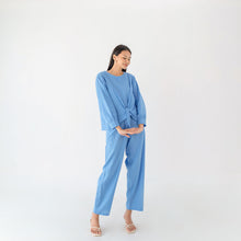 Load image into Gallery viewer, Silvertote Apparel Pakaian Wanita Lulu Linen Set Pants
