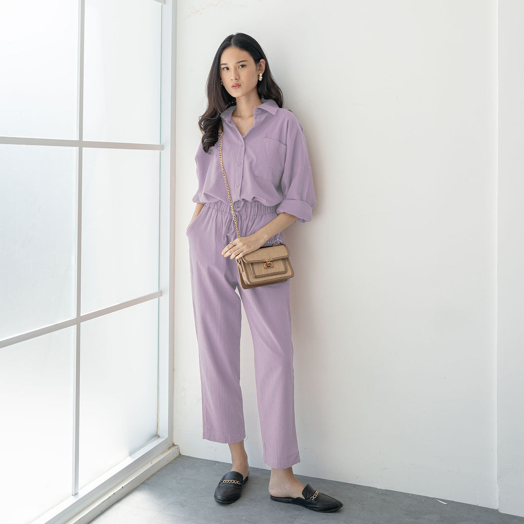 Silvertote Apparel Pakaian Wanita Rocco Set Pants