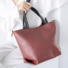 Load image into Gallery viewer, Ivonne Tote Bag Pink Brown
