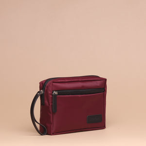 Claire Pouch Maroon