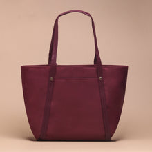 Load image into Gallery viewer, Daphne Tote Bag Maroon
