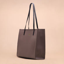 Load image into Gallery viewer, City CB Totebag Taupe Black
