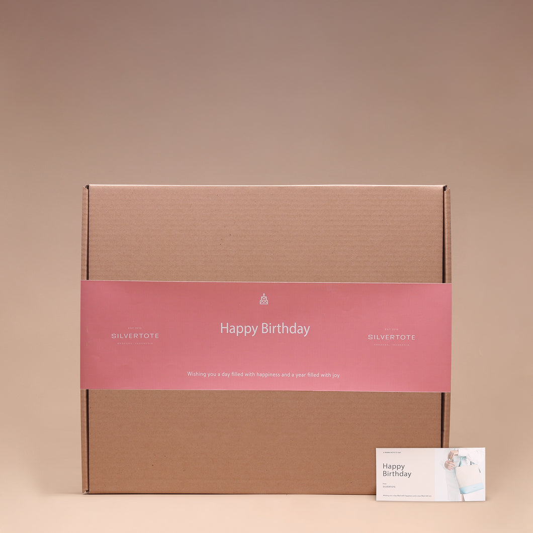 Silvertote Packaging Birthday Large