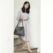 Load image into Gallery viewer, Silvertote Pakaian Wanita Tomoko Linen Dress
