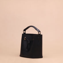 Load image into Gallery viewer, Suri Mini Bucket Bag Black
