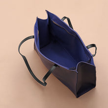 Load image into Gallery viewer, City CB Totebag Royal Blue Black
