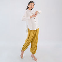Load image into Gallery viewer, Silvertote Apparel Pakaian Wanita Jana Jogger Plisket Pants
