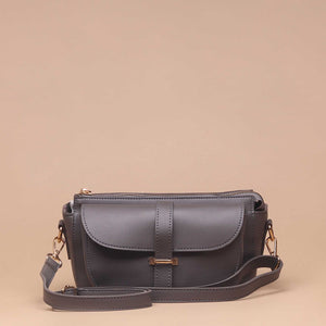 Silvertote Tas Selempang Wanita Risa Sling Bag Ash Grey